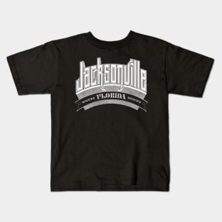 Vintage Jacksonville, FL Kids T-Shirt